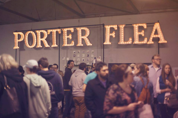 Bright Event Productions, Porter Flea 2014, Marquee Letters