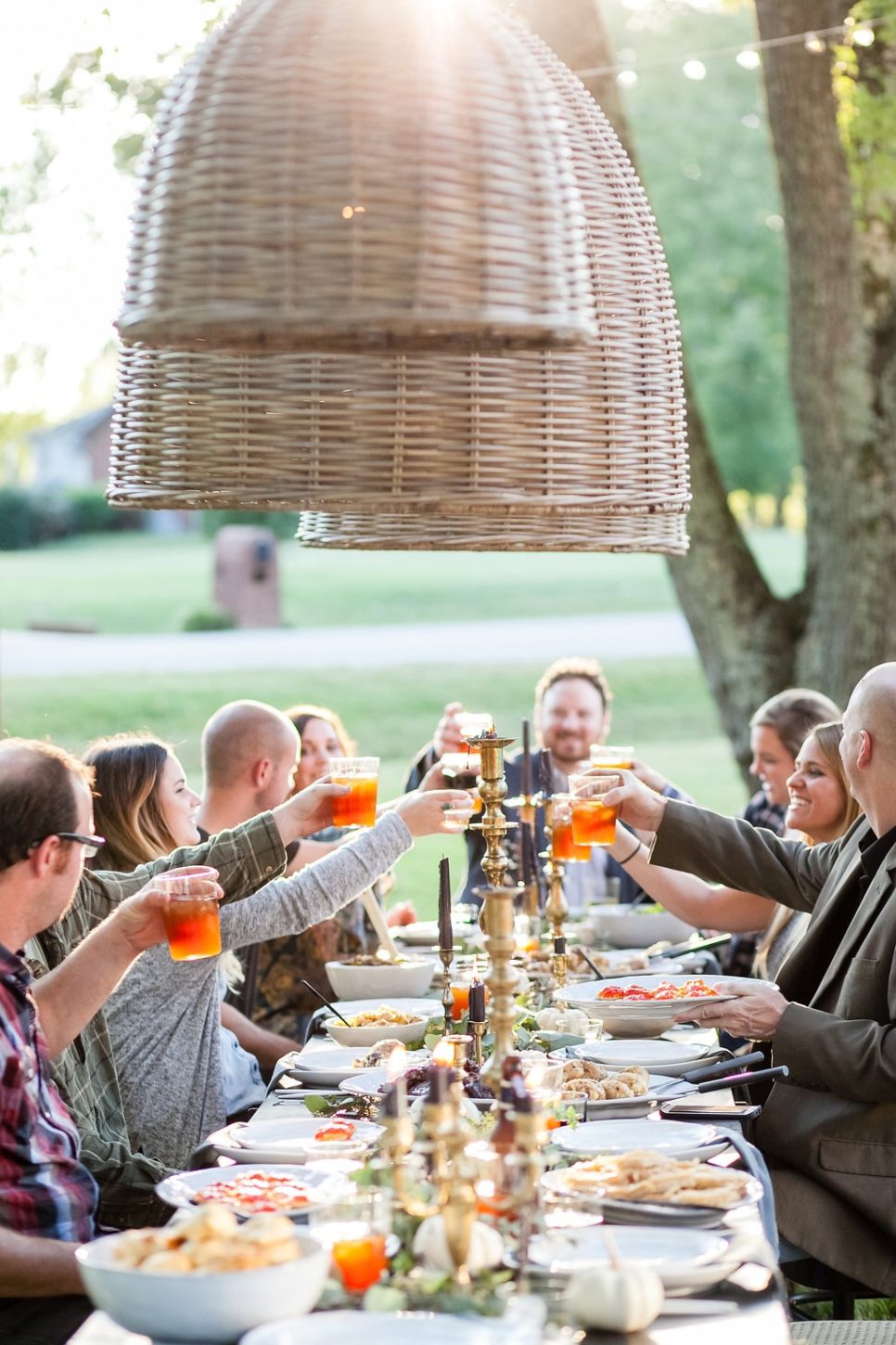 Bright Family Outdoor Dinner Party - Bright Event Productions, Inc